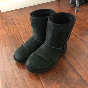 Black ugg boots